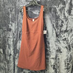 Ingrid and Isabel Jumper Workout Skort Dress Large Brown